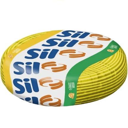 CABO FLEXIVEL 2,5MM AMARELO 750V 100 METROS - SIL