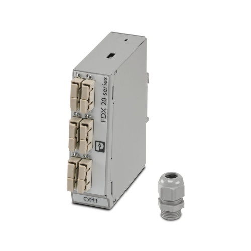 Caixa de emenda para fibra óptica FOC-FDX20-PP-SCD6-OM1-PT9